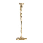 Sagebrook Home 18187-01 Metal, 11" Forged Taper Candleholder, Gold