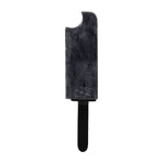 Sagebrook Home 17780 Metal/Marble, 13", Bitten Popsicle Deco, Black