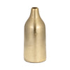 Sagebrook Home 17948 Metal 9" Bottle Vase, Gold