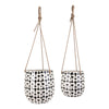 IMAX Worldwide Home Watford Hanging Planters - Set of 2
