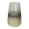 Sagebrook Home 18259-02 Glass, 11" Antiqued Finish Vase, Ivory