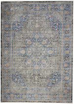 Nourison Starry Nights Traditional Blue Area Rug