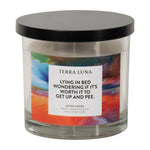 Sagebrook Home 80233 4" 12 Oz Lying In Bed Lidded Candle