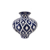 IMAX Worldwide Home Maine Blue and White Vase