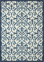 Nourison Home & Garden Transitional Blue Area Rug