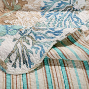 Greenland Home Atlantis Jade Quilt Set