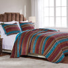 Greenland Home Tucson Coffee  King Quilt Set, 3-Piece