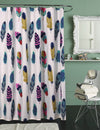 Greenland Home Dream Catcher Teal Shower Curtain, 72x72 Inches