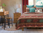 Greenland Home Canyon Creek Multi  King Quilt Set, 3-Piece