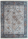 Kaleen Rugs Praia Collection PRA04-77 Silver Area Rug