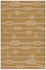 Kaleen Rugs Puerto Collection PRT12-28 Yellow Area Rug