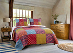 Greenland Home Normandy Multi  King Quilt Set, 3-Piece