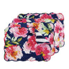 Greenland Home Peony Posy Navy Placemat Set