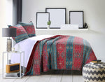 Greenland Home Dakota Sunset  King Quilt Set, 3-Piece