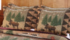 Greenland Home Moose Lodge Multi Standard Sham, 20x26 Inches