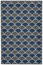 Kaleen Rugs Puerto Collection PRT01-22 Navy Area Rug