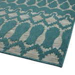 Kaleen Rugs Cove Collection COV03-91 Teal Area Rug