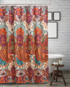 Greenland Home Nirvana Spice Shower Curtain, 72x72 Inches