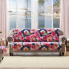 Greenland Home Peony Posy Navy Sofa, 127x77 Inches