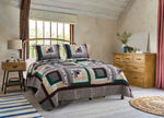 Greenland Home Pine Grove Multi  King Quilt Set, 3-Piece
