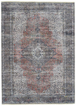 Kaleen Rugs Praia Collection PRA12-30 Rust Area Rug