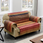 Greenland Home Gold Rush Multi Loveseat, 103x76 Inches