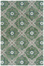 Kaleen Rugs Peranakan Tile Collection HPT01-56 Spa Area Rug