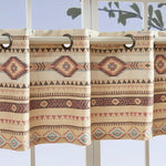 Quilted Valance with Desert Colors – Phoenix Tan Window Topper
