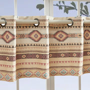 Quilted Valance with Desert Colors – Phoenix Tan Window Topper