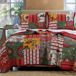 Greenland Home Arcadia Multi  King Quilt Set, 3-Piece