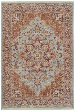 Kaleen Rugs Rila Collection ILA01-79 Light Blue Area Rug