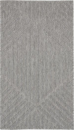 Nourison Palamos Contemporary Lt Grey Area Rug