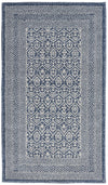 Nourison Royal Moroccan Contemporary Blue/Grey Area Rug