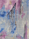 Nourison Prismatic Contemporary Grey/Multicolor Area Rug