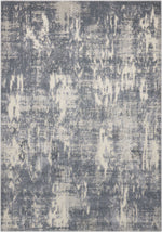 Nourison Gleam Contemporary Slate Area Rug