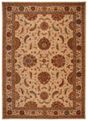 Nourison Living Treasures Traditional Ivory Area Rug