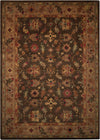 Nourison Tahoe Traditional Espresso Area Rug
