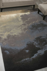 Nourison Tahoe Modern Contemporary Storm Area Rug
