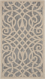 Nourison Palamos Contemporary Grey Area Rug