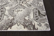 Nourison Tahoe Modern Transitional Ivory/Grey Area Rug