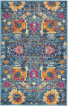 Nourison Passion Transitional Denim Area Rug