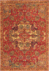 Nourison Jewel Traditional Red Area Rug