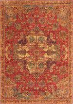 Nourison Jewel Traditional Red Area Rug