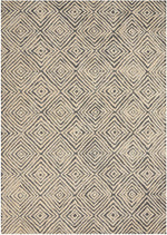 Nourison Modern Deco Transitional Grey/Ivory Area Rug