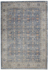 Nourison Starry Nights Traditional Light Blue Area Rug
