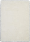 Nourison Ultra Plush Shag Contemporary Ivory Area Rug