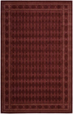 Nourison Cosmopolitan Traditional Burgundy Area Rug