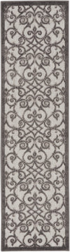 Nourison Aloha Contemporary Grey/Charcoal Area Rug