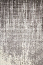 Nourison Tahoe Modern Contemporary Smoke Area Rug