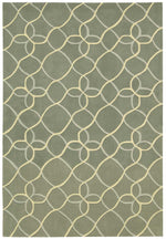 Nourison Contour Contemporary Sage Area Rug